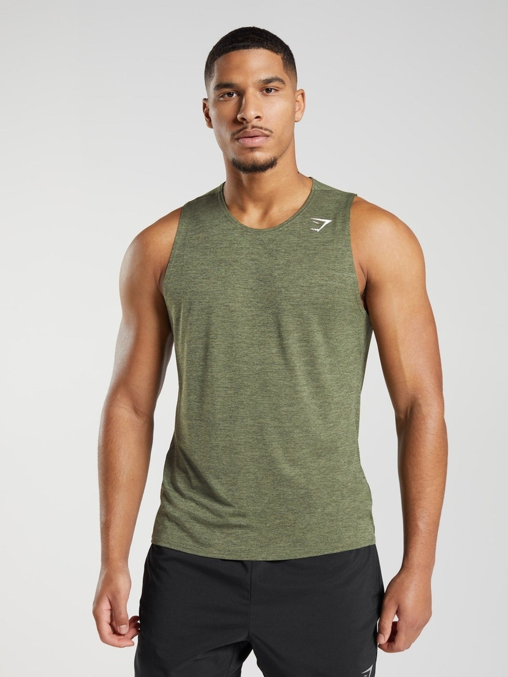 XL Arrival Slim Marl Top *Out Of Stock Color* Core Olive/Kalamata Olive Marl